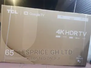 TCL 65” Android Smart//Frameless Design