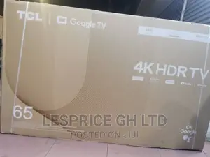Luxury/TCL 65” Android Smart TV