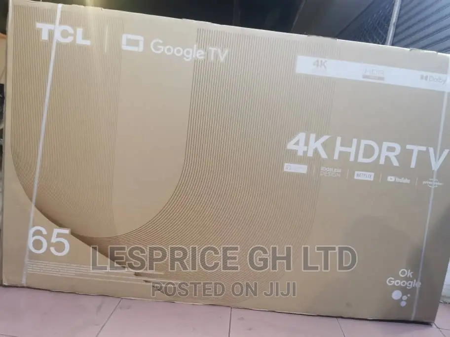 Luxury/TCL 65” Android Smart TV