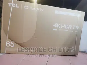 TCL 65” Android HDRTV//Dynamic Color