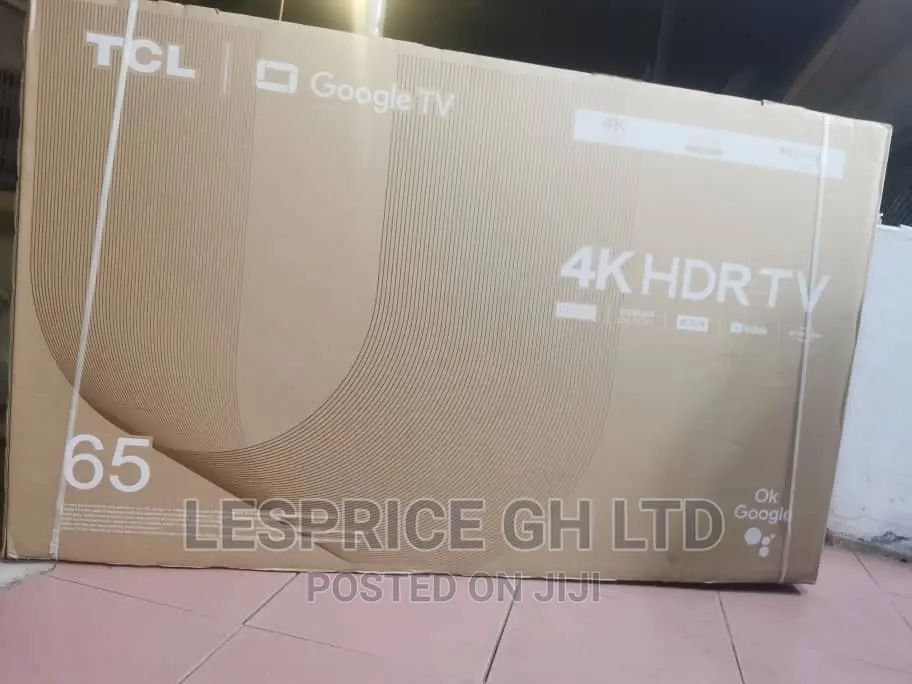 TCL 65” Android HDRTV//Dynamic Color