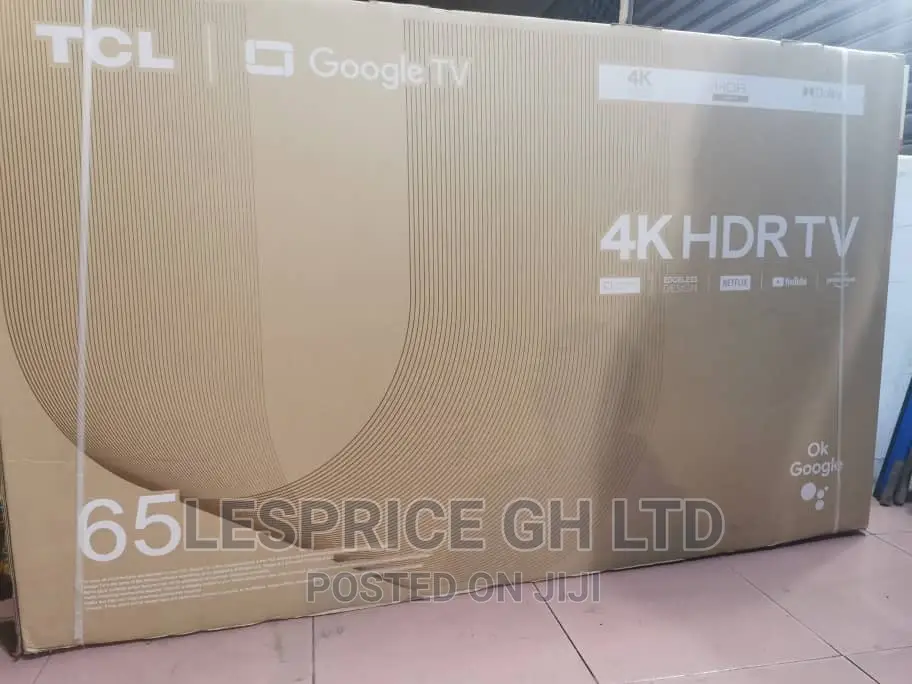  HDRTV ~TCL 65” Android Smart Tv