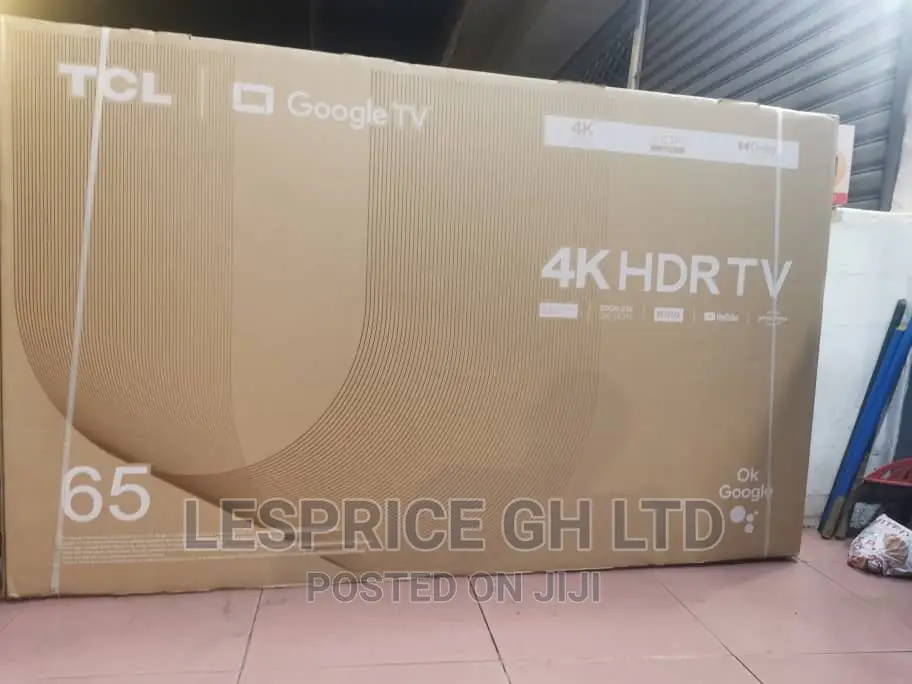 TCL 65” Android HDRTV//Ok Google TV