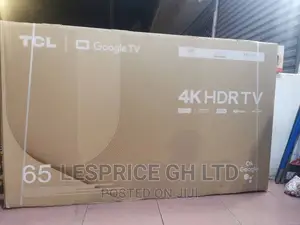 TCL 65” Android HDRTV//Clear Images