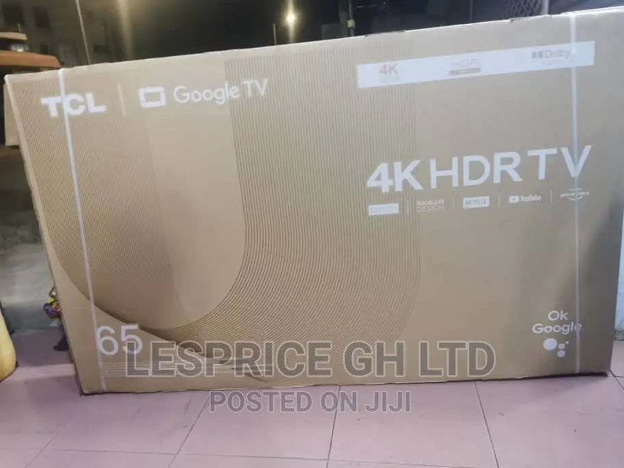 TCL 65” Android HDRTV//Bluetooth