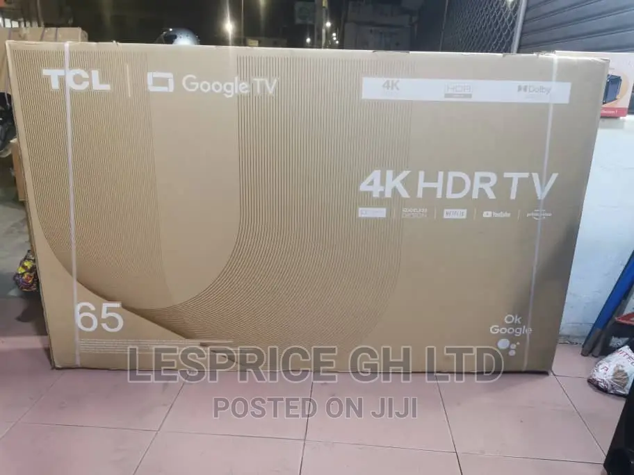 HDR 10~ TCL 65” Android HDRTV