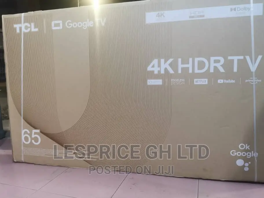 TCL 65” Android Bluetooth Netflix TV