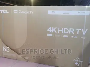 TCL 65” Android High Resolution HDRTV