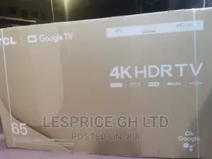 TCL 65” Android HDRTV// Ok Google