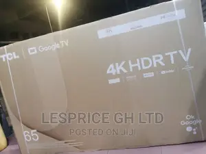 TCL 65” Android HDRTV// Ok Google