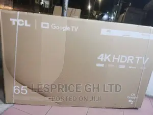 TCL 65” Android HDRTV Powerful Bluetooth TV
