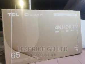TCL 65” Android HDRTV With Bluetooth