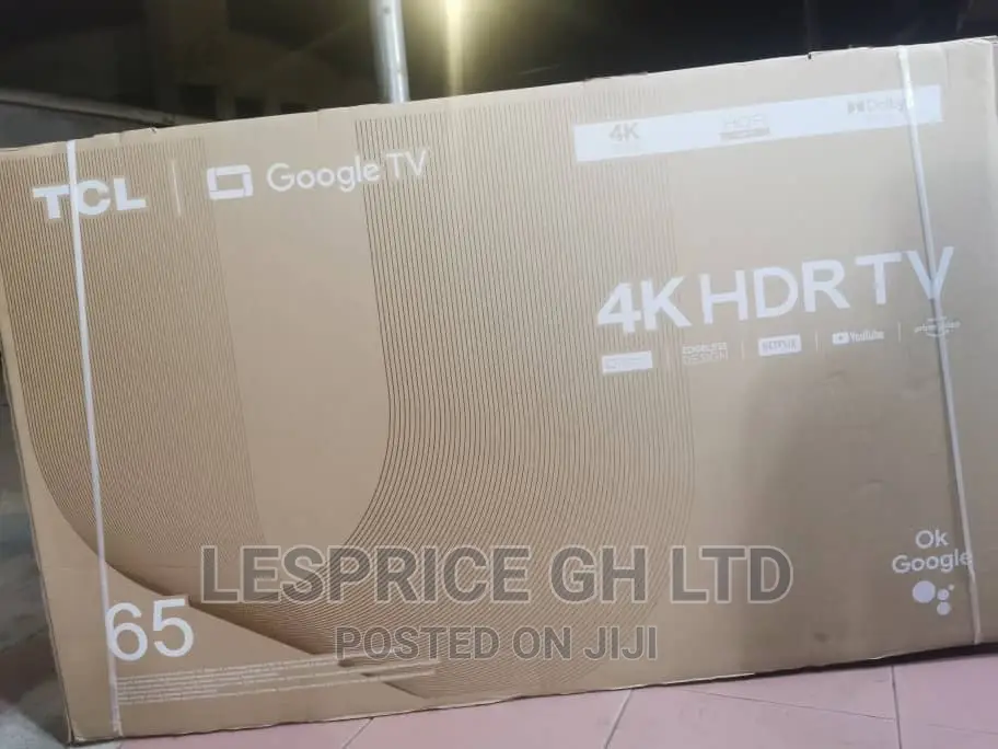 TCL 65” Android Smart Bluetooth Netflix