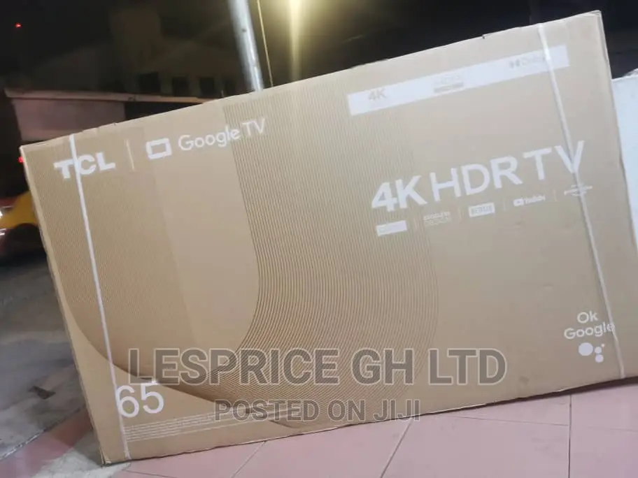 TCL 65” Android HDRTV ~Wi-Fi