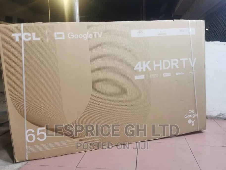 TCL 65” Android HDRTV ~Original TV
