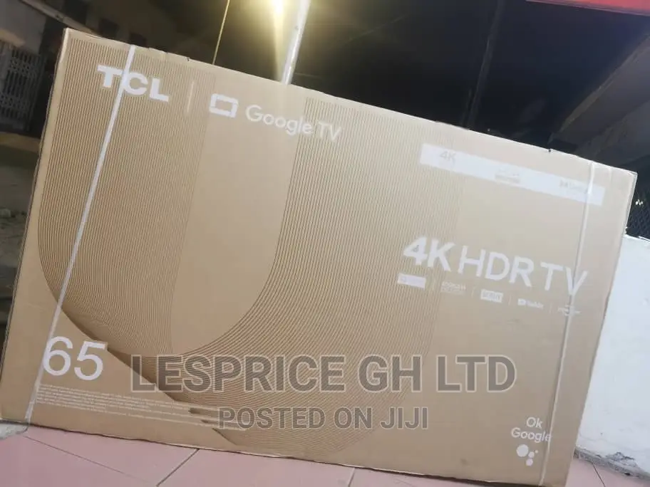 TCL 65” Android HDRTV! Powerful Led Display