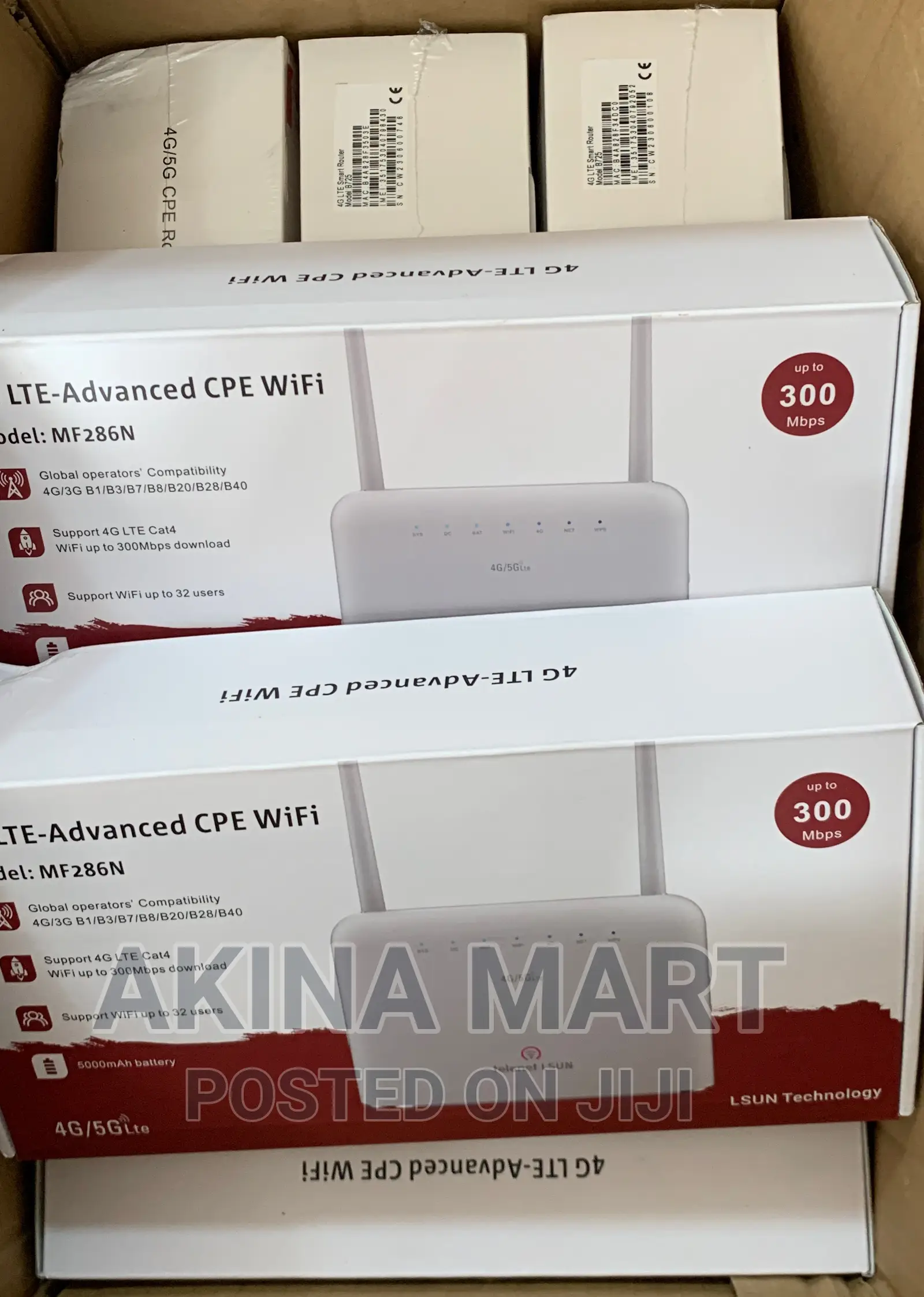 Telenet 4G LTE Advanced Router With Battery