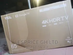 TCL 65” Android Smart TV High Resolution
