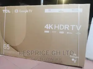 TCL 65”” Android HDRTV//Sharp TV