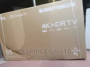 TCL 65”” Android HDRTV//Sharp TV