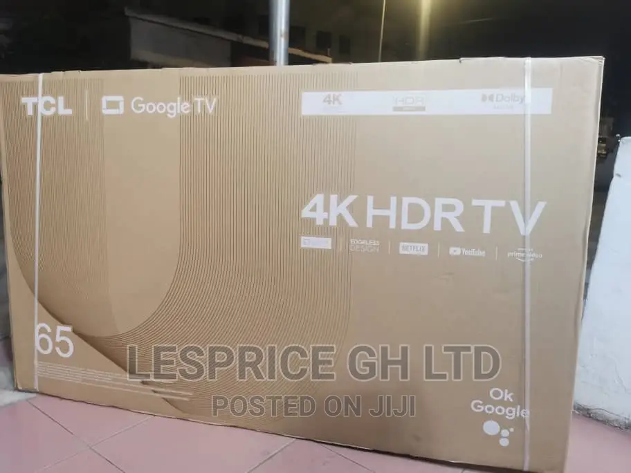TCL 65” Android HDRTV ~Bluetooth Tv