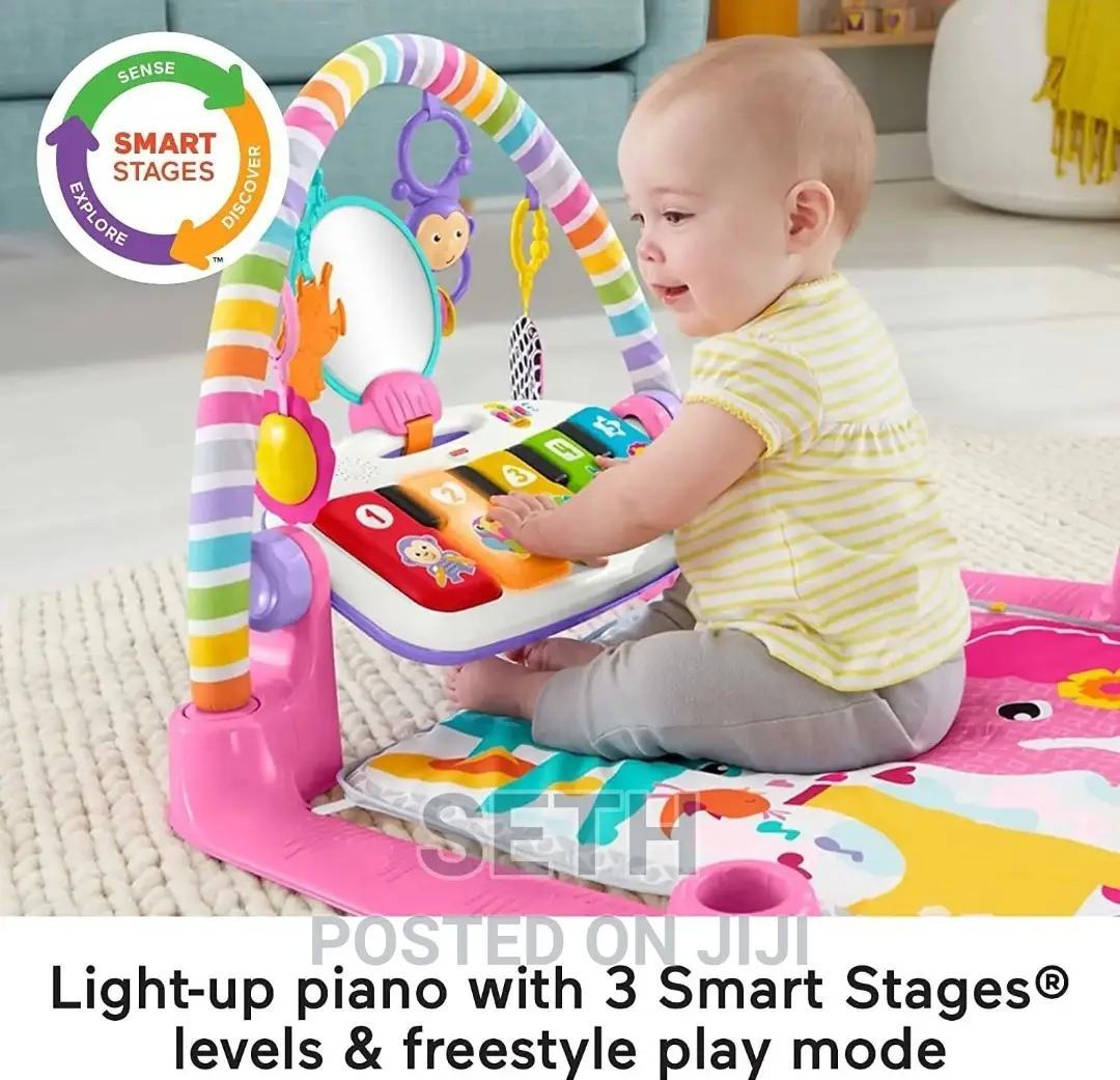 Children Kids Fisher-Price Baby Playmat Deluxe Kick Play