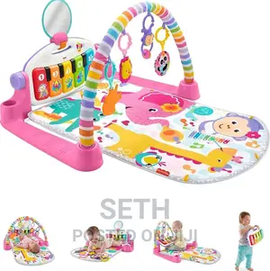 Children Kids Fisher-Price Baby Playmat Deluxe Kick Play