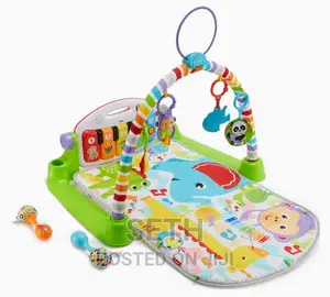 Children Kids Fisher-Price Baby Playmat Deluxe Kick Play