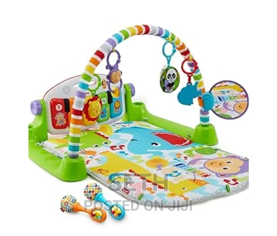 Children Kids Fisher-Price Baby Playmat Deluxe Kick Play