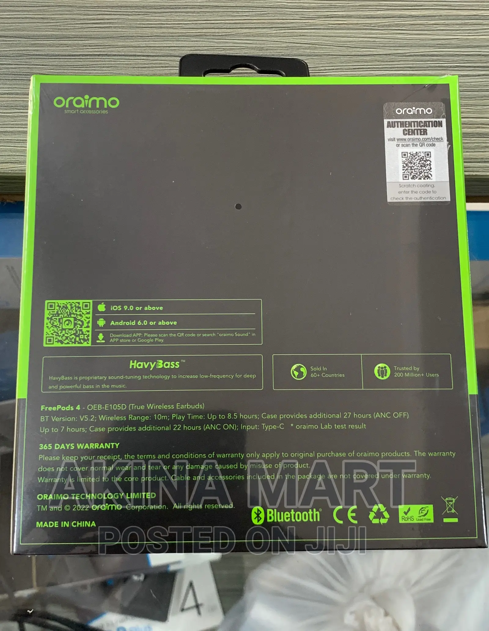 Oraimo Freepods 4