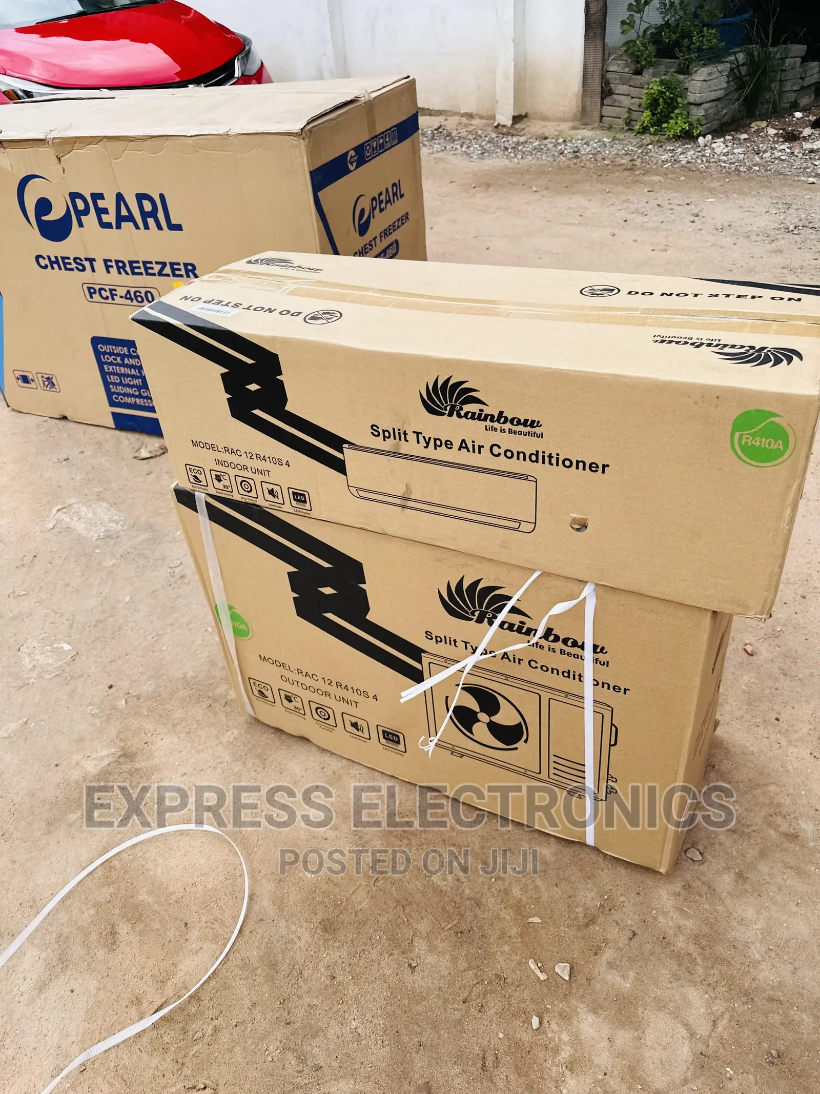 Eco Friendly 1.5hp Split R410 Gas Rainbow Air Swings