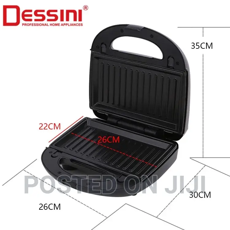 Dessini 6in1 Toaster Changeable Sleet