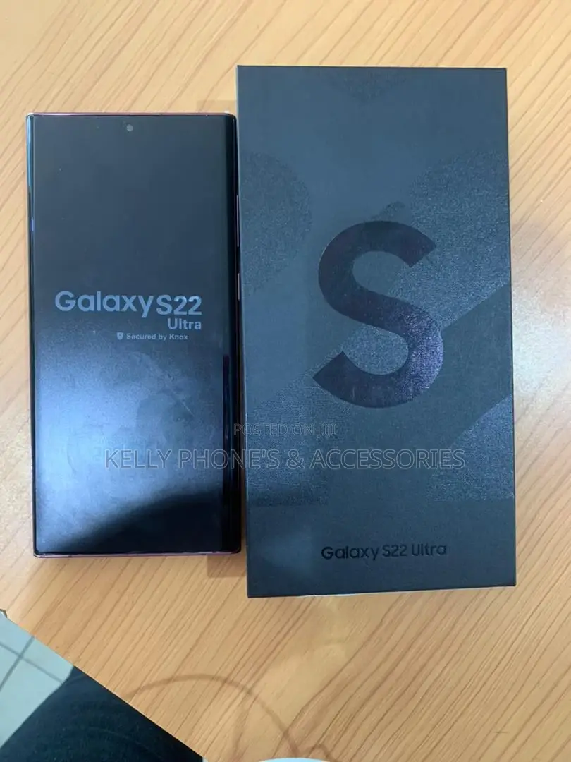 New Samsung Galaxy S22 Ultra 5G 128 GB Black
