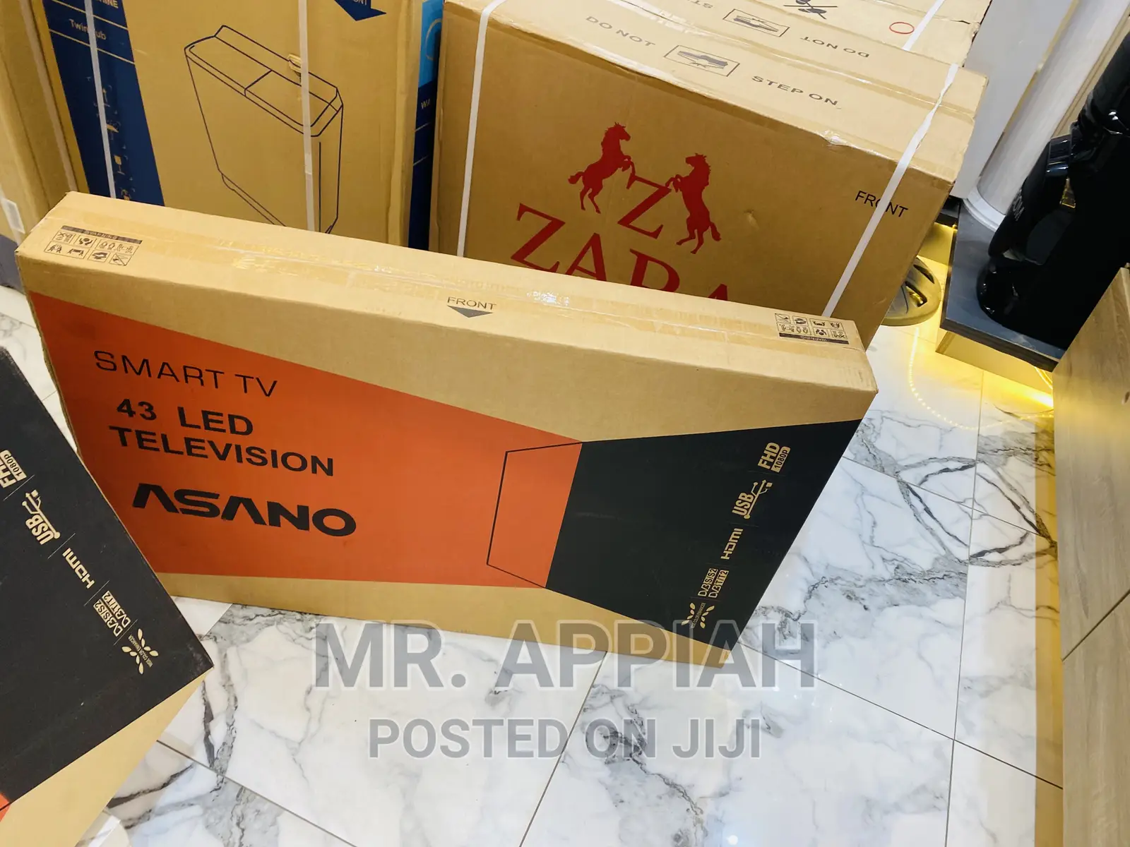 Quality Yet Affordable Asano 43” Smart Digital Satelite Tv