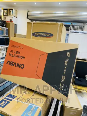 Energy Saving Asano 43” Smart Digital Satelite LED Tv.