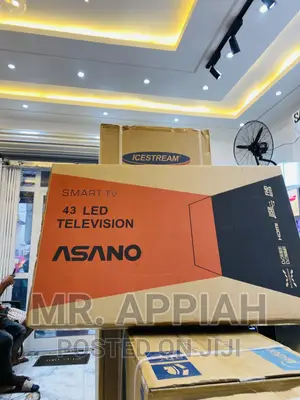 Low Energy Consumption Asano 43” Smart Digital Satelite Tv