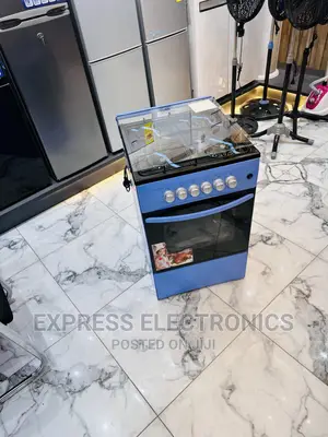 Very Nice  Looking Blue Gas Cooker Stove Oh 4burner 50/50