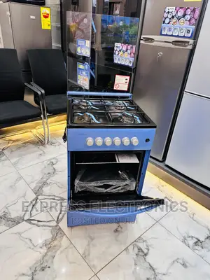 The Current Gas Cooker Stove Oven 4burner 50/50 Blue
