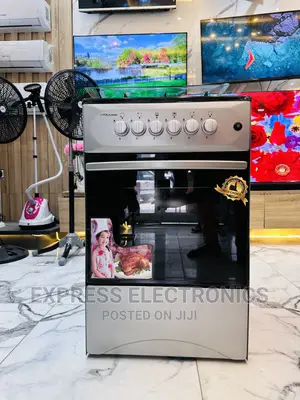 Designed in Turkey Sliver 50/50 Gas Cooker Oven 4burner