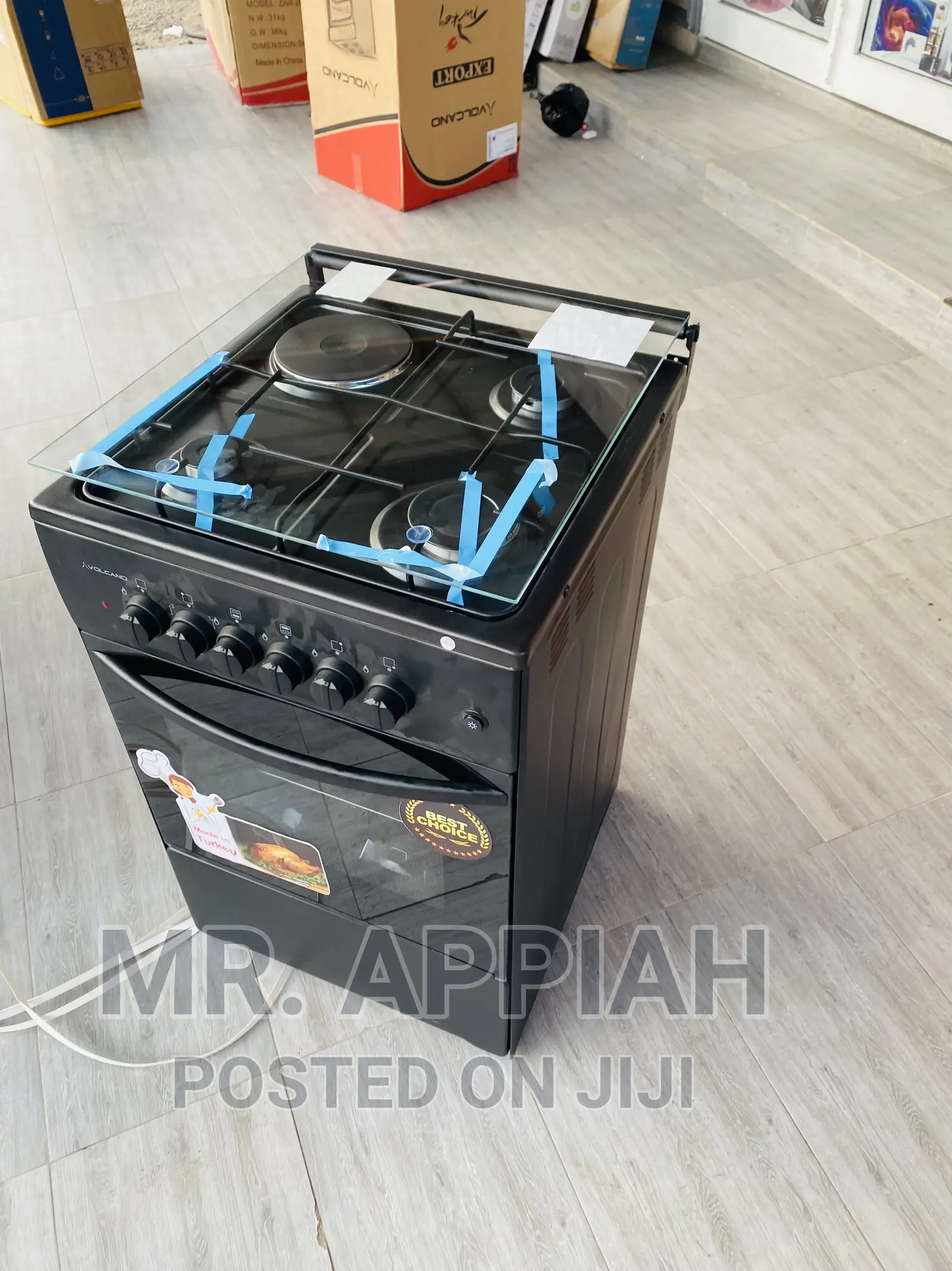 Get Best Deal for Volcano 3 + 1 Cooker(Black) 