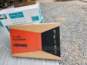 Very Nice  Display Asano Smart 43” Tv Satellite