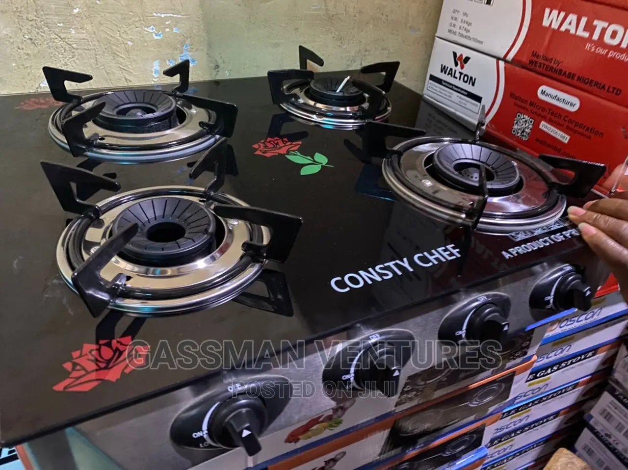 Premium Quality 4 Burner Gas Stove