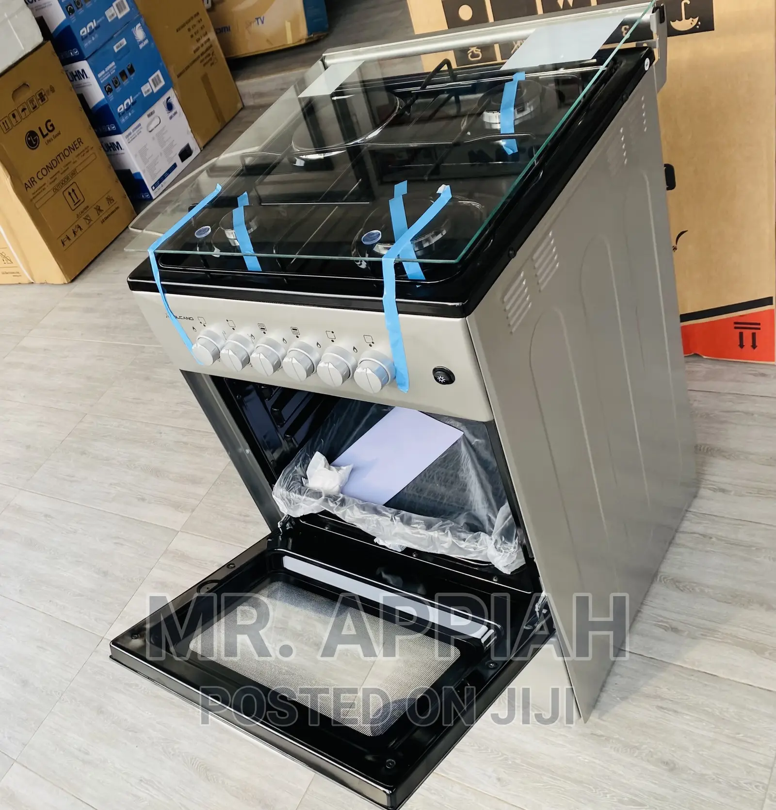 Free Standing Volcano 3+1 Cooker Available Now(Gray) 
