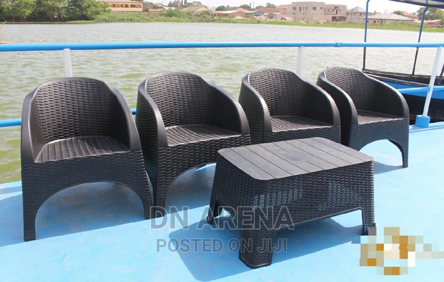 Keter Outdoor Table and 4 Chairs Set