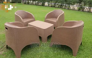 Keter Outdoor Table and 4 Chairs Set