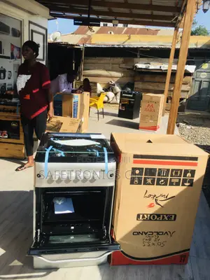  50x55 4 Gas Cooker Sliver Oven With Grill Ferre