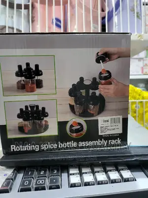 6pcs Rotating Spice Rack