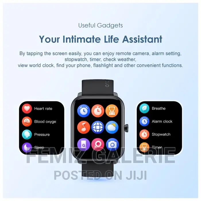 Oraimo Watch 3 Pro 1.83'' LCD IP68 Smart Watch
