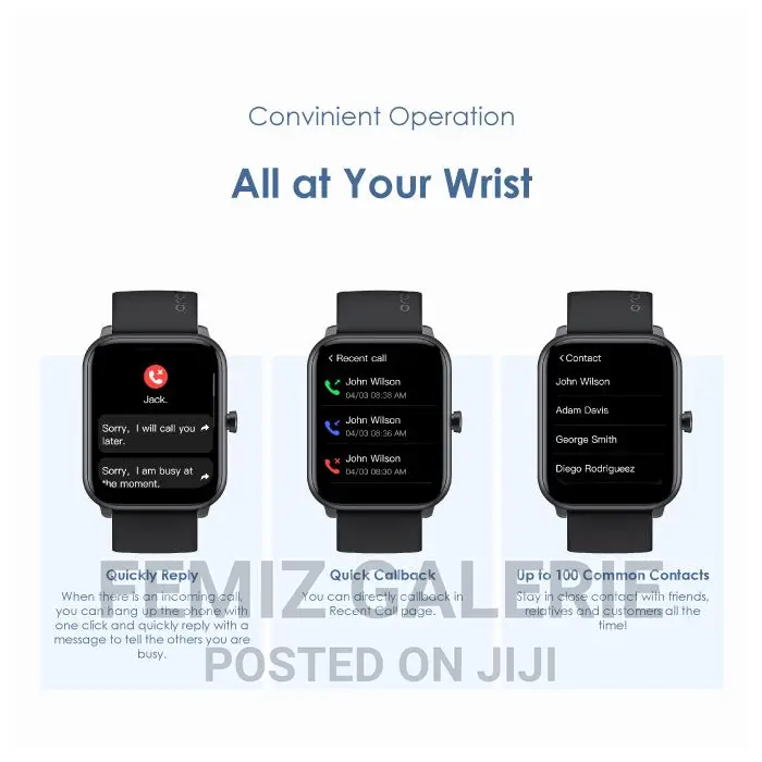 Oraimo Watch 3 Pro 1.83'' LCD IP68 Smart Watch