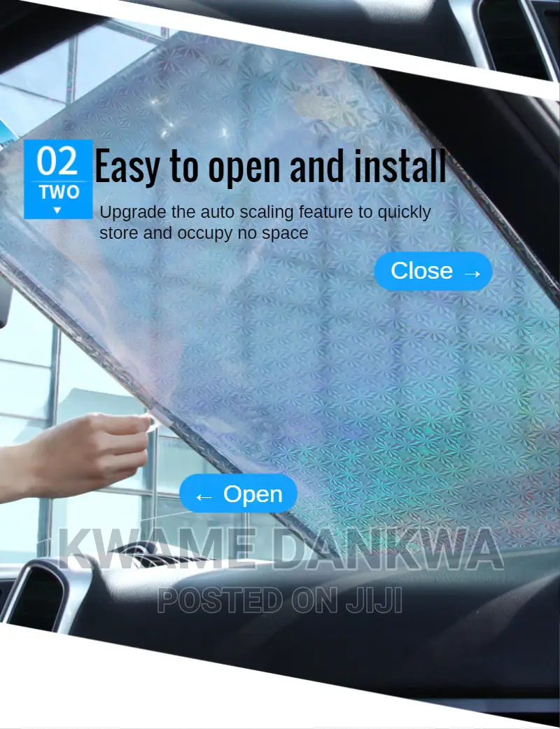 Front Windshield Universal Sun Shade